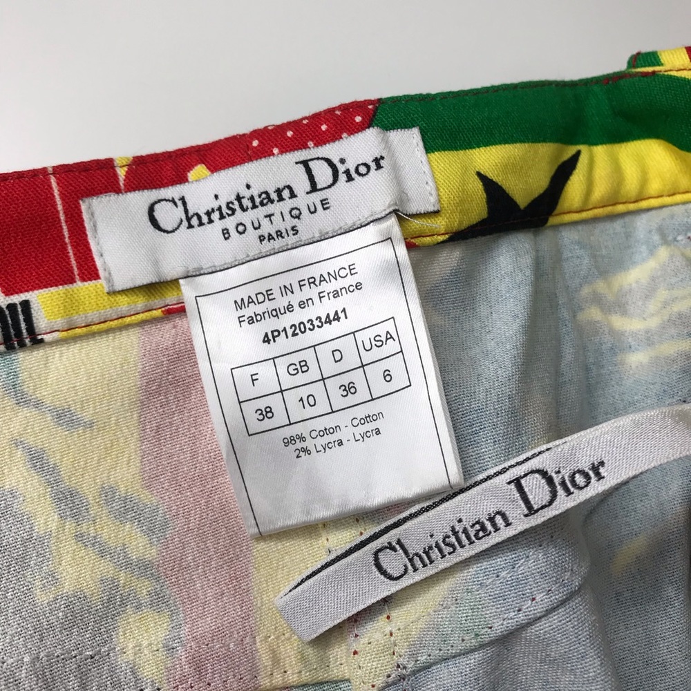 ICONIC Dior Mania Rasta Mini Skirt - Picture 7 of 7